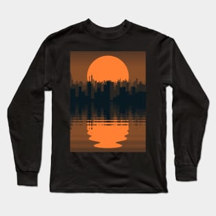 City refleting Long Sleeve T-Shirt